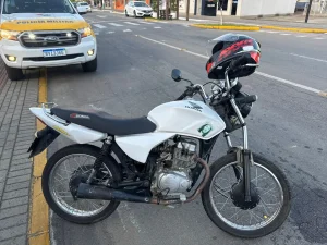 Motociclista fica ferido em colisão na SC-340, em Presidente Getúlio