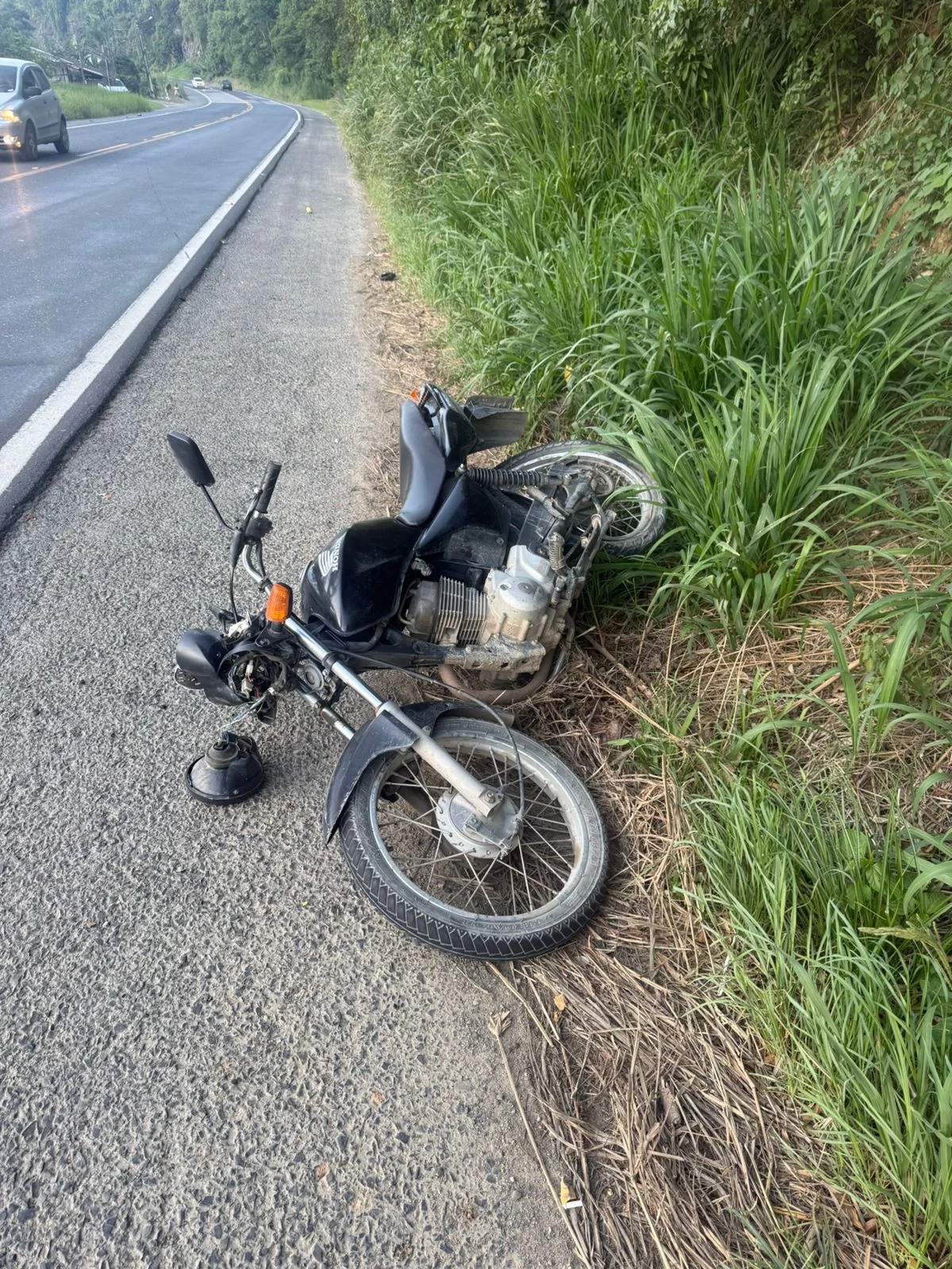 Motorista é Detido Após Atropelar Motociclista Na Sc 350, Em Aurora (2)