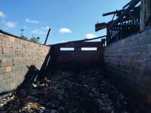 Incêndio destrói estufa de fumo em Vidal Ramos