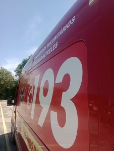 Atendimento integrado dos bombeiros salva bebê de 14 dias após engasgamento no Alto Vale