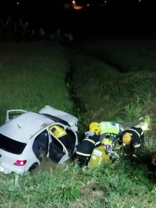 Jovem de 23 anos morre em capotamento na Estrada dos Vereadores, em Rio do Sul
