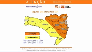Calor ganha força e temperaturas podem chegar perto dos 40°C em SC