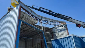 Fortes rajadas de vento deixam rastro de destruição em Agrolândia