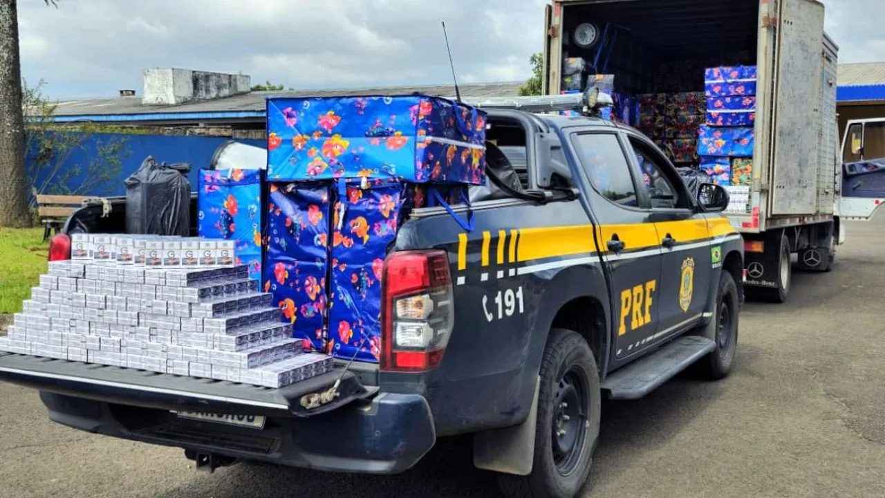 Prf Apreende Mais De 100 Mil Macos De Cigarros Paraguaios Na Br 116 Em Lages