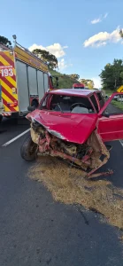 Homem morre em colisão frontal na SC-114 em Painel