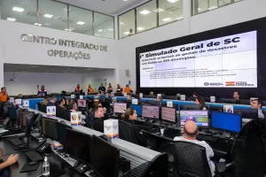 Santa Catarina realiza hoje o maior simulado de gestão de desastres do Brasil