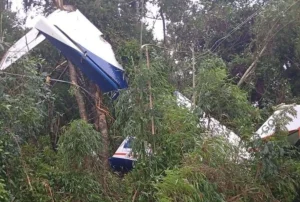 Avião que saiu de Trombudo Central cai no Paraná e piloto morre