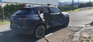 Colisão entre carros deixa dois feridos na BR-470 em Rio do Sul