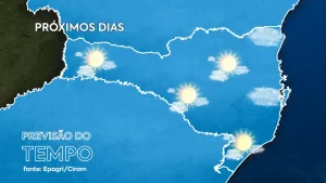 A sexta-feira deve ser de tempo predominantemente seco