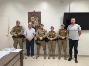 Novos policiais militares reforçam a segurança em Ibirama