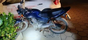 Motocicleta com numeração raspada é apreendida pela Polícia Militar em Ituporanga