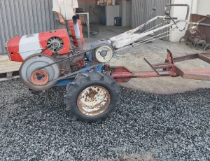 Microtrator furtado em Laurentino é encontrado parcialmente desmontado em Rio do Sul