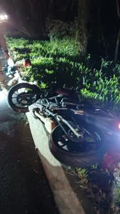 Motociclista fica gravemente ferido após acidente na BR-470 em Trombudo Central