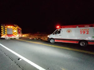 Motociclista morre após atropelar pedestre na SC- 114, em São Joaquim