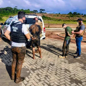 Polícias Civil e Militar frustram tentativa de furto em cooperativa de crédito em Santa Cecília