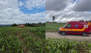 Mulher fica gravemente ferida após queda de bicicleta em Salete