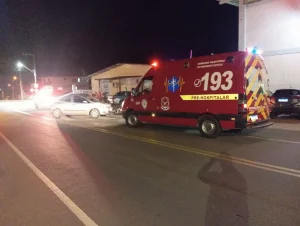 Bombeiros Voluntários de Presidente Getúlio atendem três acidentes de trânsito nesta quinta-feira