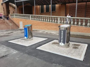 Instalação de lixeiras subterrâneas começa em Rio do Sul