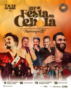 Festa Nacional da Cebola se aproxima e promete movimentar Ituporanga com grandes atrações