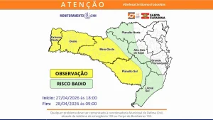 Mais frio e mais chuva durante a semana