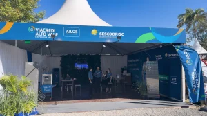 Viacredi Alto Vale marca presença na Festa da Cebola 🧅