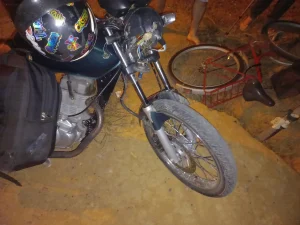 Colisão entre moto e bicicleta deixa idoso em estado grave na SC-340