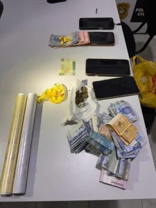 Casal é preso por tráfico de drogas no Centro de Pomerode