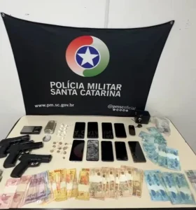 Casal é preso por tráfico de drogas em Rio dos Cedros