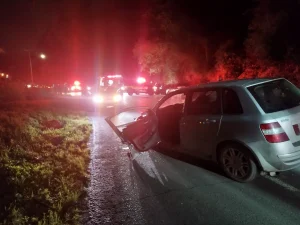 Colisão grave na SC-350 deixa feridos e mobiliza resgate em Aurora