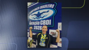 Cinco medalhas em cinco provas