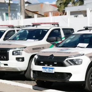 Alto Vale recebe 14 novas viaturas da Polícia Militar