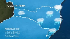 Dia chuvoso no Alto Vale: será que o clima continua assim? 🌧️
