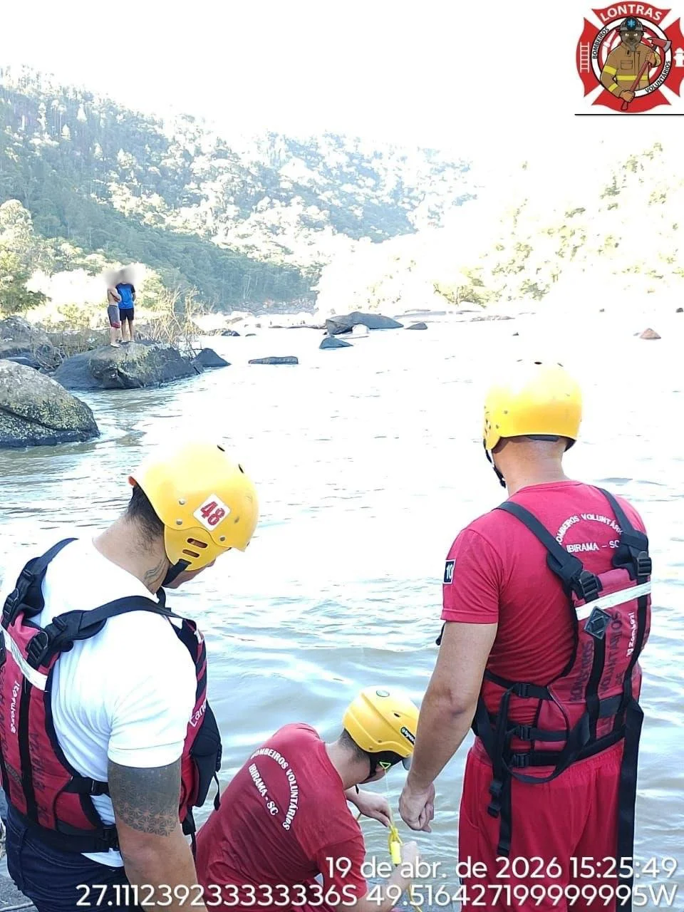 Resgate No Rio Lontras