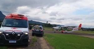 Corrida contra o tempo: operação integrada garante transferência de recém-nascido no Alto Vale
