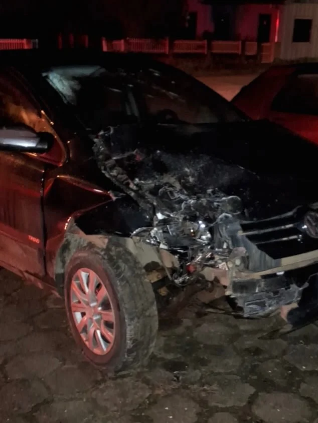 Colisão Entre Dois Carros Mobiliza Samu De Ibirama Em Presidente Nereuna Madrugada De 24 05 Por