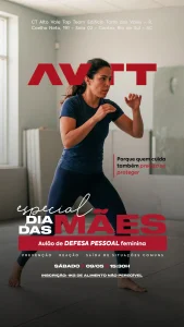 Sábado tem aulão de defesa pessoal feminina