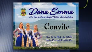Maio tem evento especial de aniversário em Dona Emma