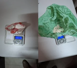 Suspeito de tráfico é conduzido à delegacia após abordagem da PM em Lontras