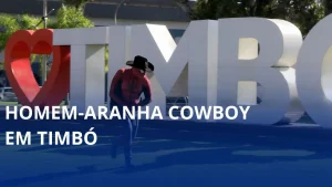 Homem-Aranha Cowboy em Timbó