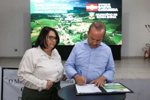 Em Dona Emma, governador Jorginho Mello inaugura obras e autoriza novos investimentos