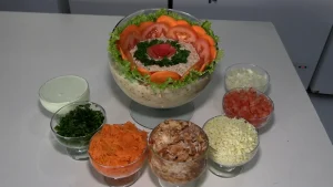 Patê de caldo de tilápia. Receita da merenda escolar de Rio do Sul disputa prêmio nacional