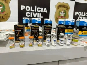 Polícia Civil desarticula esquema de venda ilegal de anabolizantes e tizerpatida em Gaspar