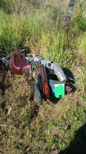 Motociclista morre em grave acidente na BR-470 em Apiúna