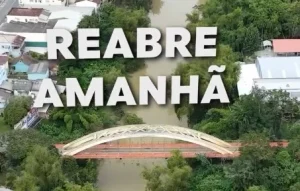 Ponte dos Arcos será reaberta nesta quinta-feira em Rio do Sul