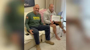 PM baleado em operação do GAECO recebe homenagem e visita da Coordenação da força-tarefa