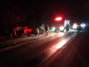 Idosa de 70 anos fica ferida em acidente na BR-282, em Alfredo Wagner
