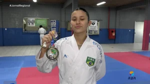 Érica Ferreira é campeã sul-americana e volta com ouro da Colômbia