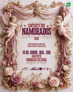 Dia dos Namorados será comemorado no dia 10 na Fundação Cultural