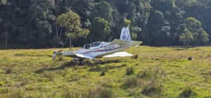 Aeronave faz pouso de emergência em Presidente Nereu