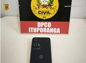 Polícia Civil recupera celular furtado e apreende jovem em Ituporanga